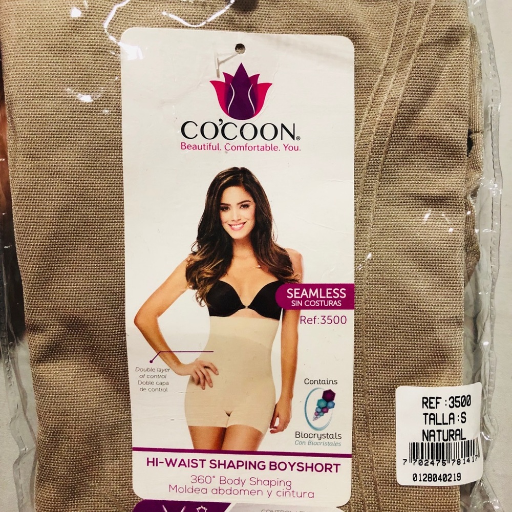 CO’COON BOXER STRAPLESS SHAPEWEAR TUMMY CONTROL M